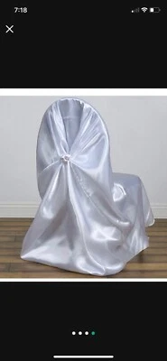 fundas sillas universales blanco Foto 1 de 4