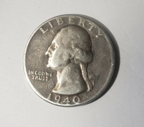 1940 Washington Quarter  "Make Me an Offer! I like to Haggle" Cover