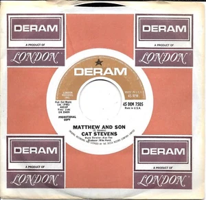 CAT STEVENS Matthew And Son / Granny rare promo 45 from 1967 - Picture 1 of 1