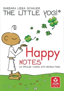 THE LITTLE YOGI HAPPY NOTES IMPULSE CARDS w INSTRUCTIONS INSPIRATION  CAT ResQ - Picture 1 of 5