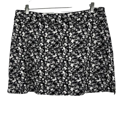 Tranquility by Colorado Clothing Skort Ditzy Floral Negro Blanco Pull On Talla XXL Foto 1 de 4
