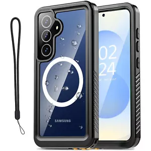 Waterproof Case for Samsung Galaxy S25 Plus Heavy Duty MagSafe Shockproof Cover - Picture 1 of 13