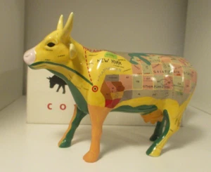 Cow Parade - MAP COW 2000 # 9162 Westland Figurine - Picture 1 of 8
