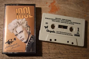 BILLY IDOL Whiplash Smile Cassette Tape MC Chrysalis USA Warranty Card Cover - Bild 1 von 8