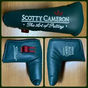 Scotty Cameron 2002 Art of Putting Putter Cover Green Rare Limited Unused Mint - Picture 1 of 10