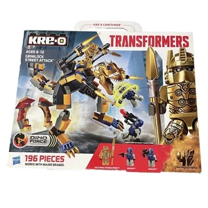 Kre-O Transformers Grimlock Street Attack Gold Optimus Prime Kreo A6955 **NEW** - Picture 1 of 4