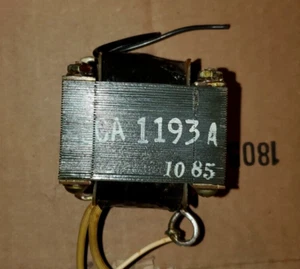 Original Henry Radio ECA 1193A fillament transformer 15VCA - Picture 1 of 3