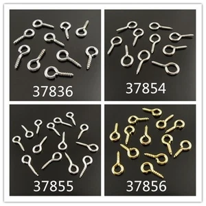 800PCS Iron Screw Eye Pin Multi-Purpose Display Tools Jewelry Finding Hot Sale - Picture 1 of 12