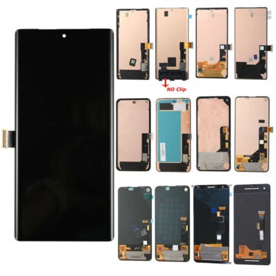 For Google Pixel 6 7 8 Pro 5 4A 4G 4 XL Lot LCD Display Touch Screen Digitizer - Image 1 of 4
