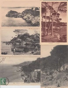 CAP BRUN VAR (DEP.83) COTE D'AZUR 107 Vintage Postcards pre-1940 (L5413) - Picture 1 of 12
