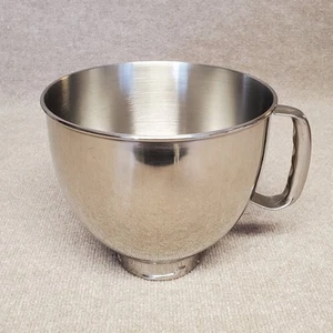 KitchenAid Stainless Steel Mixing Bowl KSM150 ~ 5 Quart Replacement Korea - Picture 1 of 6