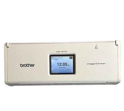 Brother Image Center ADS-1500W Portable Document & Card Scanner w/ Power Adapter - Image 1 of 4