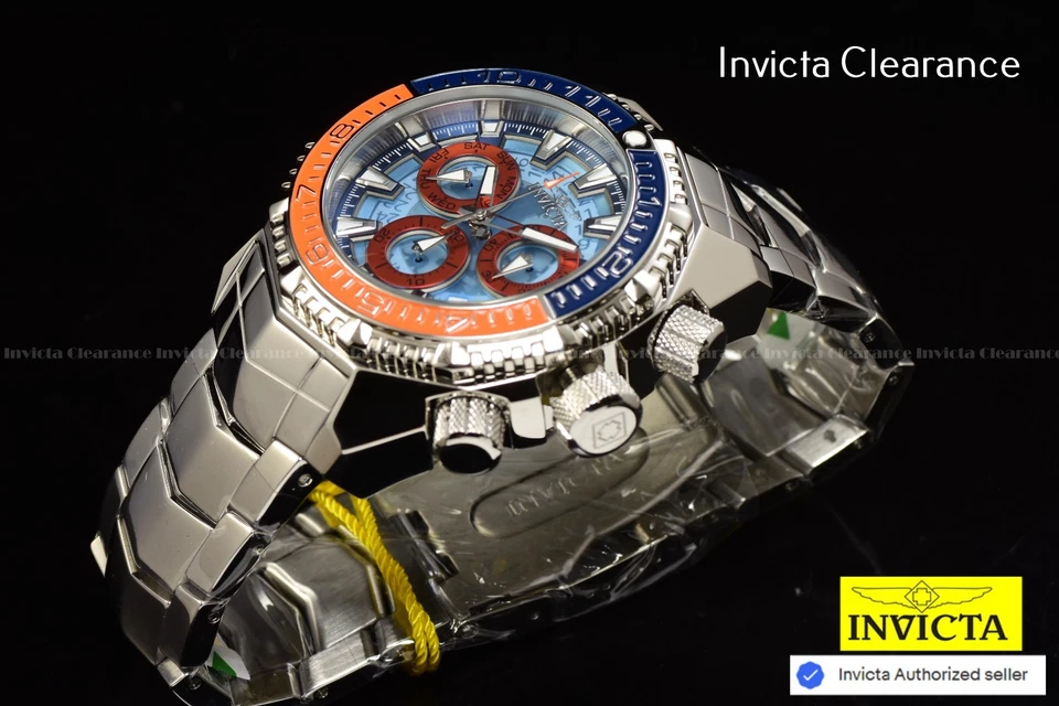 Invicta Akula Swiss Ronda Z60 Caliber Men's Watch - 55mm Steel (44294)