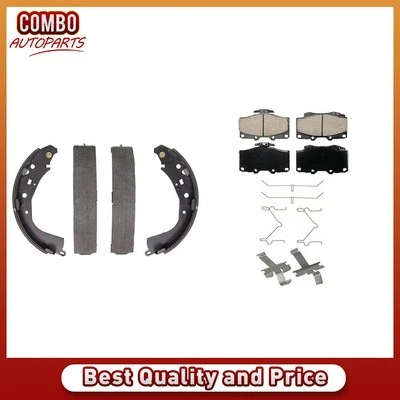 Комплект передних задних дисковых тормозных колодок барабанный тормозной колодок для Toyota 4Runner 2001-2002 годов выпуска - Изображение 1 из 4