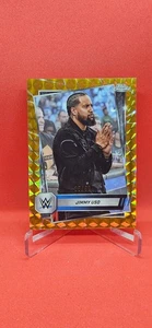 2025 Topps Chrome WWE Jimmy Uso Gold Geometric Refractor /50 - Picture 1 of 2