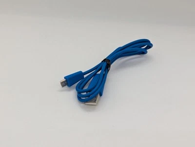 Micro-USB charging cable ONLY Koss Porta Pro on-ear headphone blue charger lead - Image 1 of 4