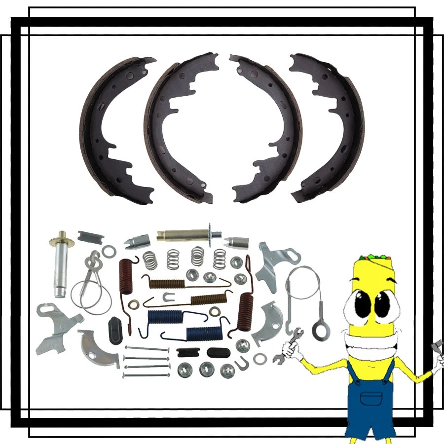 Kit de herrajes y ajustadores de zapatas de freno traseras para Mercury Colony Park 1965-1970 Foto 1 de 1