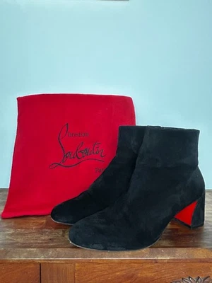 Christian Loubutin - Truela 55 mm Veau Velours - Gamuza negra - talla 36,5 / 6 Foto 1 de 4