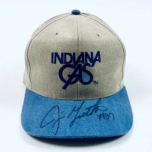 Vintage Indiana Gas Company SnapBack Mütze signiert Einheitsgröße Einheitsgröße alle selten Vintage - Bild 1 von 5