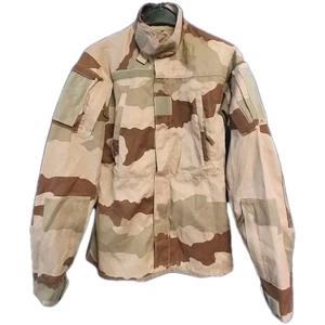 F3 ZD Desert Camouflage Combat Jacket/Shirt 80C French Army Daguet - Picture 1 of 2