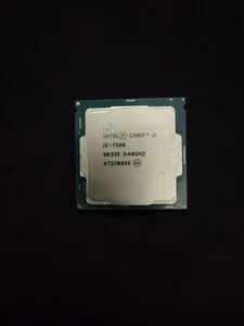 Intel Core i5-7500 3.40GHz Quad-Core 6MB LGA 1151/Socket H4 CPU SR335 - Photo 1/2
