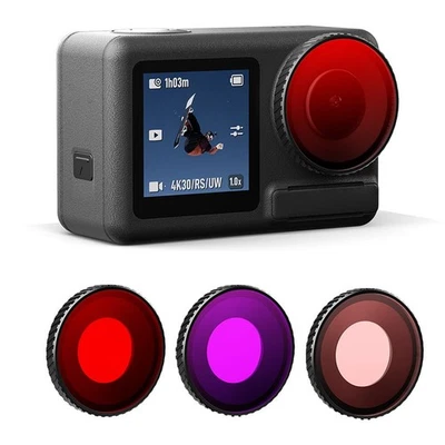 Waterproof and Fog-proof Filter for Sports Camera for DJI Osmo Action 5 Pr D2P3 - Image 1 of 4