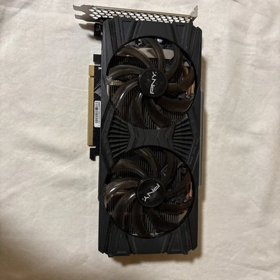 PNY NVIDIA GeForce GTX 1660 Ti Dual Fan 6GB GDDR6 Graphics Card USED - Image 1 of 4