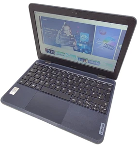 Cheap windows 11 laptop Lenovo 100w Gen3 11.6" AMD 3015e 4GB 64GB HDMI Webcam - Picture 1 of 17