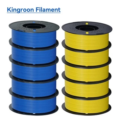 Kingroon 10KG PLA PETG Matte High Speed 1.75 mm 3D Printer Filament Spools Lot - Image 1 of 4