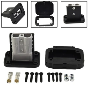 For 50A For-Anderson Plug-Connector Montage Encastré Bracket-Panel-Cover - Imagen 1 de 36