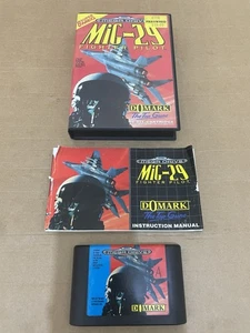 Sega Mega Drive MiG-29 Fighter Pilot Pal Version CIB Fast Despatch Next Day - Picture 1 of 21