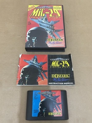 Sega Mega Drive MiG-29 Fighter Pilot Pal Version CIB Fast Despatch Next Day - Image 1 of 4