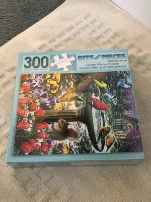 Rompecabezas Deshielo Invierno 300 Piezas Nuevas Brocas y Piezas 18" x 24" Foto 1 de 4