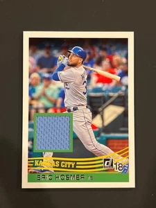 ERIC HOSMER 2018 Panini Donruss Retro 1984 Materials Used Jersey Relic #R84-EH - Picture 1 of 2