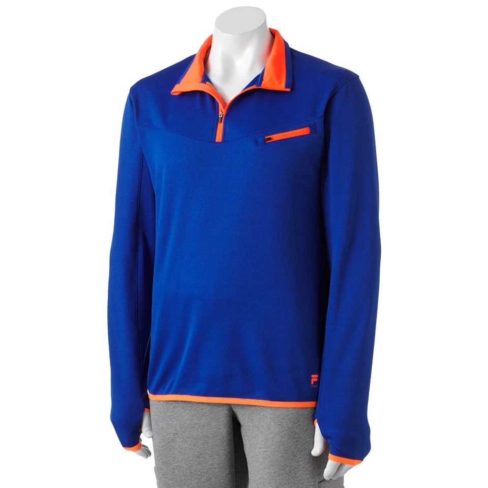 Nuevo suéter polar FILA SPORT láser 1/4 cremallera para hombre talla XXL PRECIO DE VENTA SUGERIDO POR EL FABRICANTE $45 Foto 1 de 1