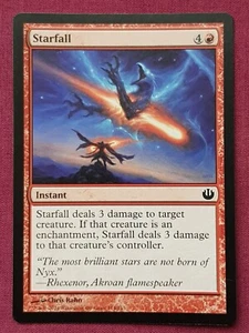 Magic The Gathering JOURNEY INTO NYX STARFALL red card MTG - Picture 1 of 2
