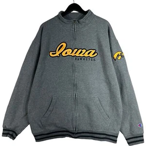 Vintage Champion University Iowa Hawkeyes Fleece - Picture 1 of 7