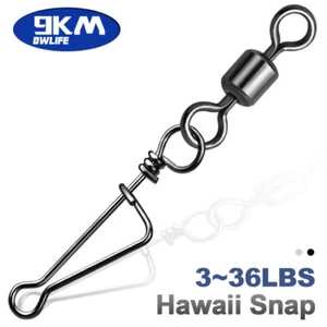 Pesca Rotolamento Girevole Snap 50Pz Cambio Rapido Snap Esca Connettore Coastlock Clip - Foto 1 di 26