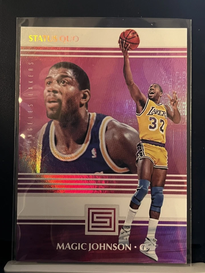 Magic Johnson 2017-18 Panini Status Quo #10 Los Angeles Lakers - Image 1 of 1