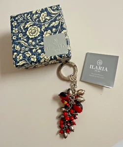 Ilaria Keychain Real Silver and Huayruro Seed! - Picture 1 of 5