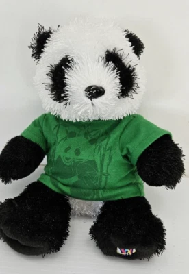 Ganz Webkinz Panda Bear 7" Plush Shaggy Black White Stuffed Animal HM111 NO CODE - Image 1 of 4