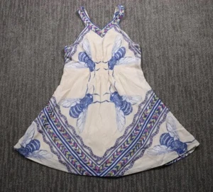 Vestido Leifnotes Anthropologie para mujer 1 patrón de abejorro bohemio caprichoso - Imagen 1 de 14