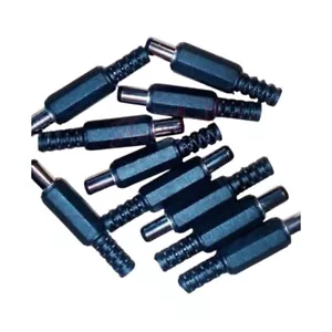 10pcs DC 5.5x2.5mm Power Cable Male Plug 10mm Shaft Connector Adaptor Plastic - Bild 1 von 1