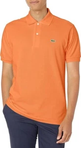 Lacoste Mens Legacy Short Sleeve L.12.12 Pique Polo Shirt, Size 3-S - Picture 1 of 1
