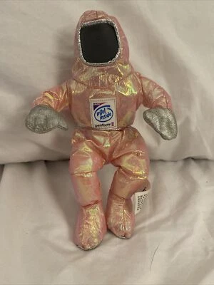 Vintage 1997 Intel Pentium II MMX 8" Bunny People Doll Pink Colored Logo - Image 1 of 4