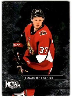 2020-21 Skybox Metal Universe Josh Norris Rookie #127 Ottawa Senators - Image 1 of 2