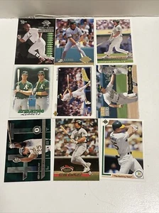 MARK MCGWIRE Baseball Card Lot of 9 cards Oakland Athletics Cardinals 5 - Picture 1 of 19