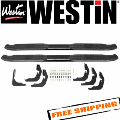 Westin 21-23705 PRO TRAXX 4" Oval Nerf Step Bars for 15-19 GMC Sierra 2500/3500 - Image 1 of 4