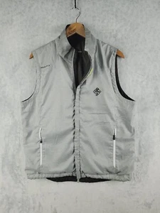 Zero Restriction Reversible Vest Jacket Men Size M Full Zip Performance PW Logo - Picture 1 of 15