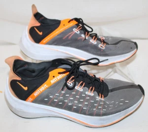 Nike EXP-X14 SE Just Do It Mens 10.5 Black Orange Athletic Sneakers Shoes - Picture 1 of 16